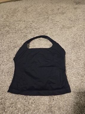 Black Dfyne Impact Inspired Halter Tank Top - Women's Essential